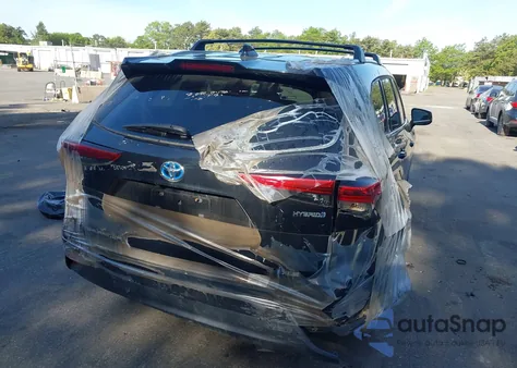2022 Toyota Highlander Hybrid Xle from USA, damaged, VIN 5TDGBRCH5NS538521